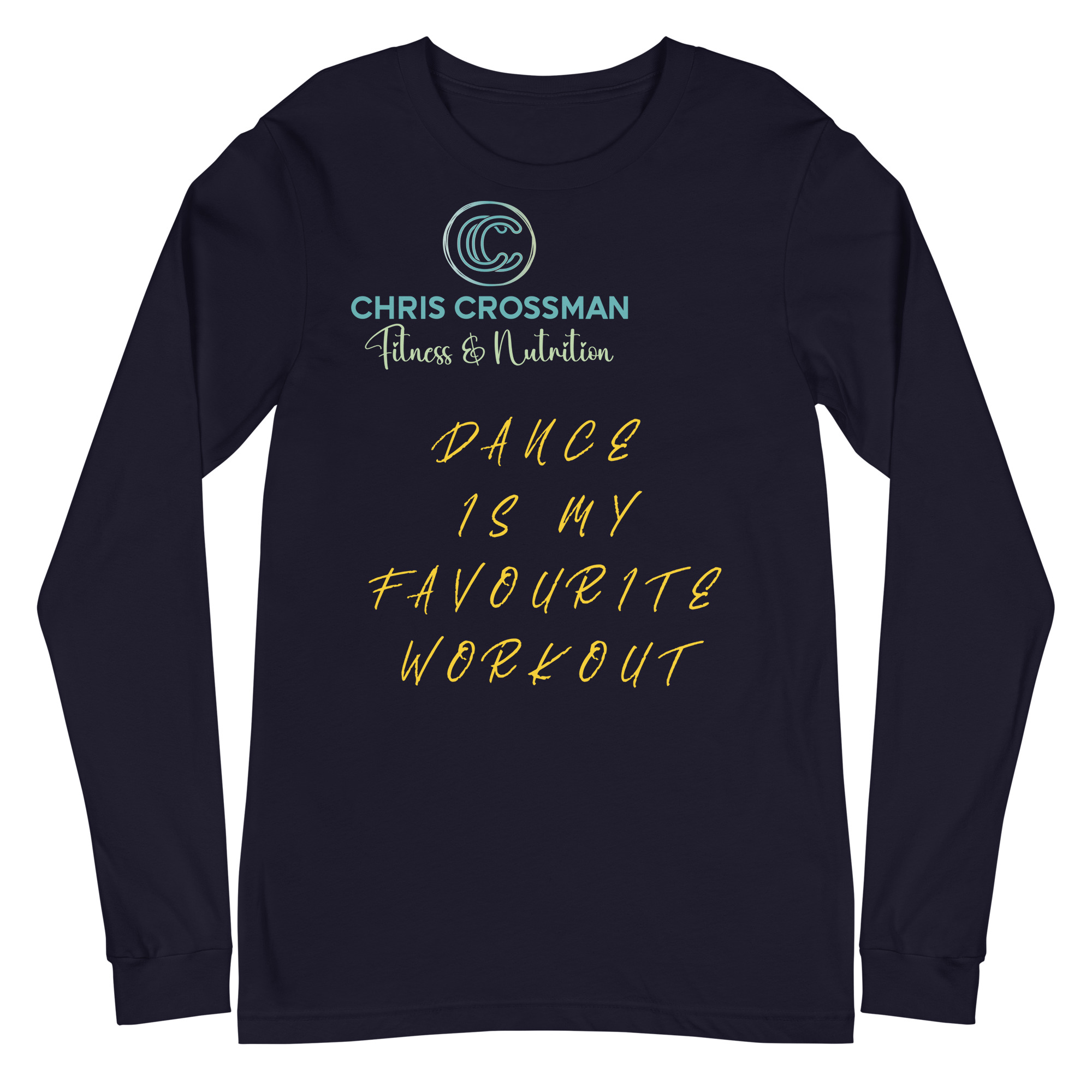 Unisex Long Sleeve Tee Dance Is My Fav Workout